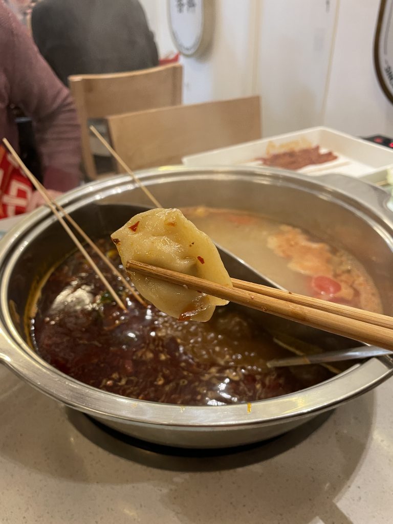 Dumpling uit de Hot Pot