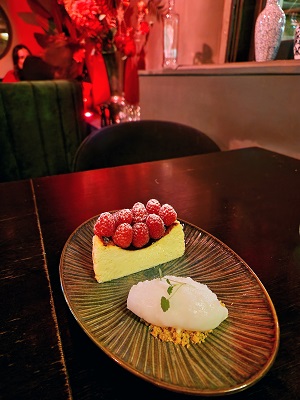 Satchmo Restaurant Amsterdam Centrum Rokin cheesecake