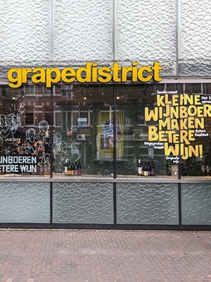 Grapedistrict Amsterdam wijnproeverij kerstinkopen wijn 2