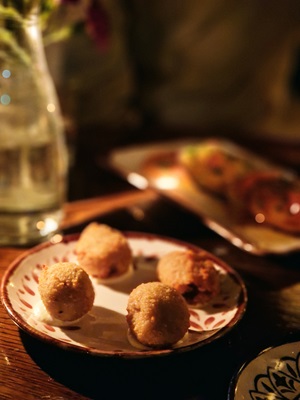 Restaurant Tia Rosa tapasbar Amsterdam Croquetas de boletus